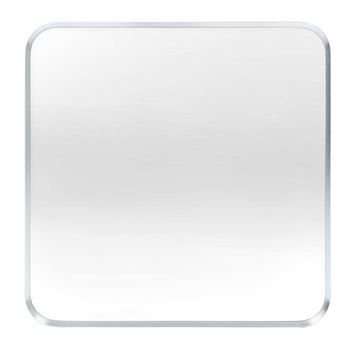 Wall Mount Mirror for Bathroom, Black Metal Framed, 24" x 36"