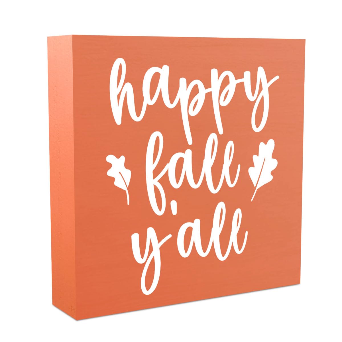 Fall Decorations for Home Fall Decor Rustic Tis' the Season Pumpkin Sign, Autumn Thanksgiving Decor Sign for Home Office Bathroom Kitchen Bedroom Room Mantel Tiered Tray Decoration 5 x 5 Inches