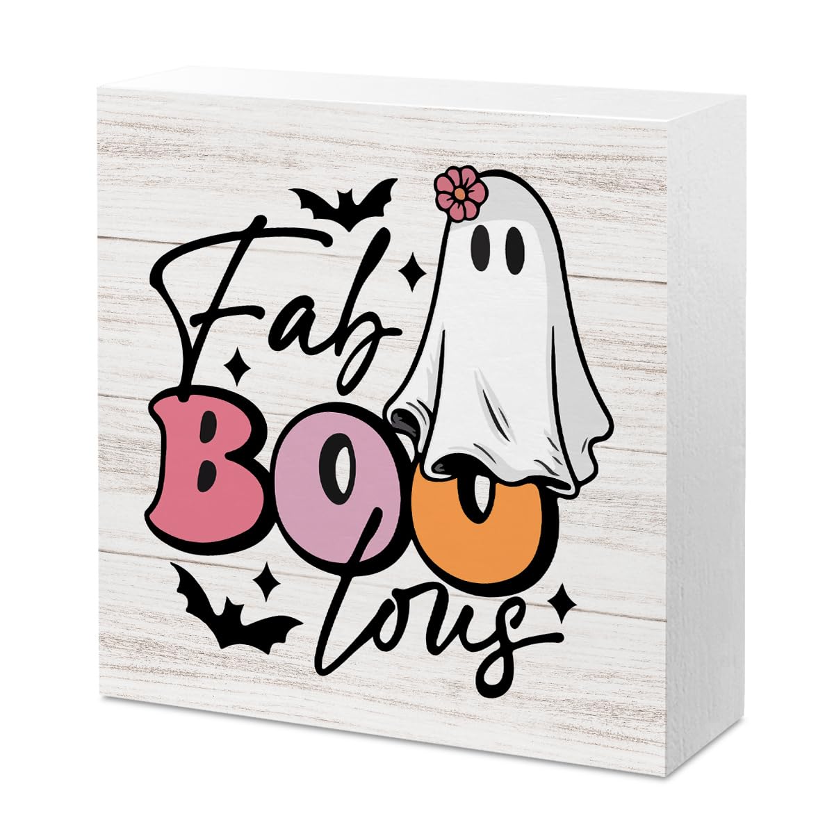 Cute Halloween Decor Indoor Ghost Hocus Pocus I Need Coffee to Focus Sign