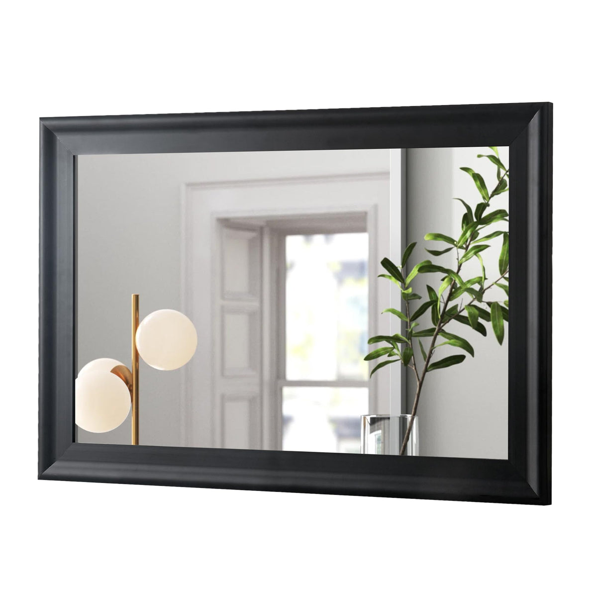 White Wall Mirror for Bathroom,Rectangle Large 30 x 40 inch Vanity Mirrors