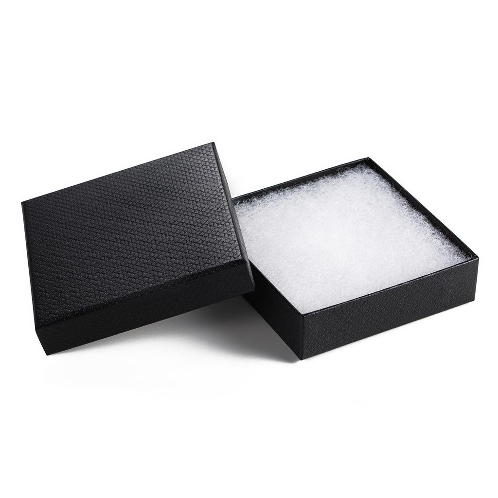 GEFTOL Jewelry Gift Boxes 20 Pack 3.5x3.5x1 Inch Cardboard Jewelry Boxes,Small Gift Boxes for Jewelry Earrings Necklaces Handmade Bangles Bracelets(Brown)