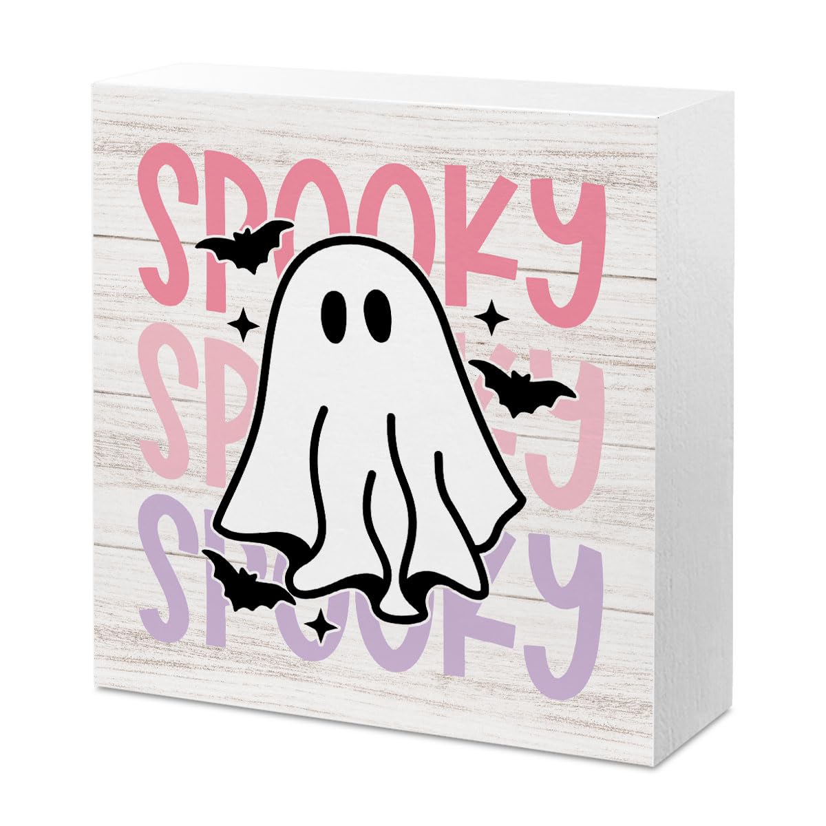 Cute Halloween Decor Indoor Ghost Hocus Pocus I Need Coffee to Focus Sign