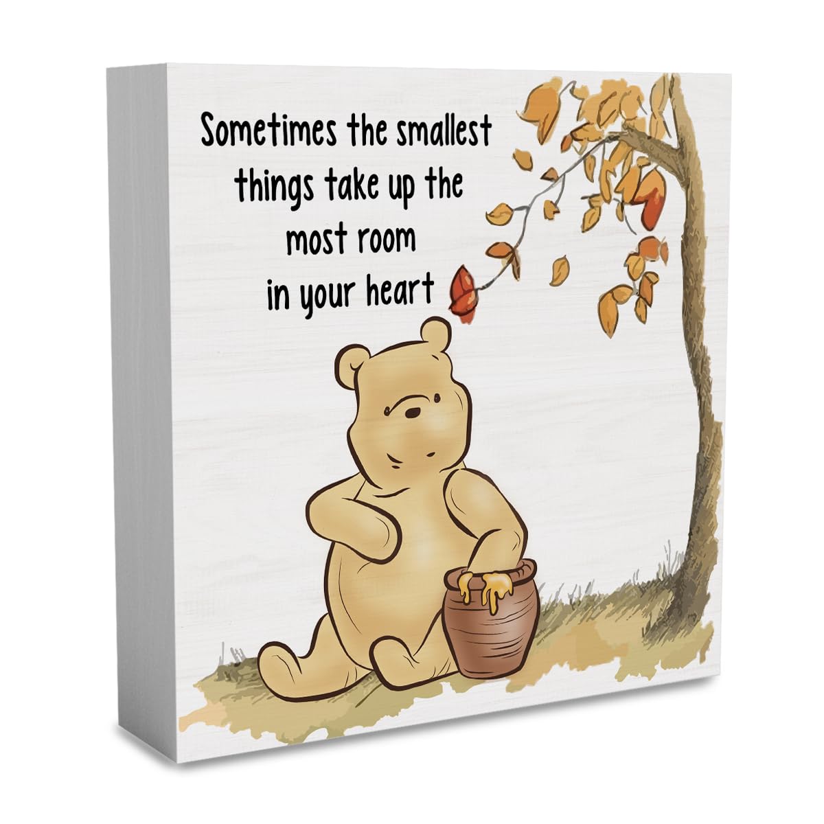 Fall Decorations for Home Fall Decor Rustic Tis' the Season Pumpkin Sign, Autumn Thanksgiving Decor Sign for Home Office Bathroom Kitchen Bedroom Room Mantel Tiered Tray Decoration 5 x 5 Inches