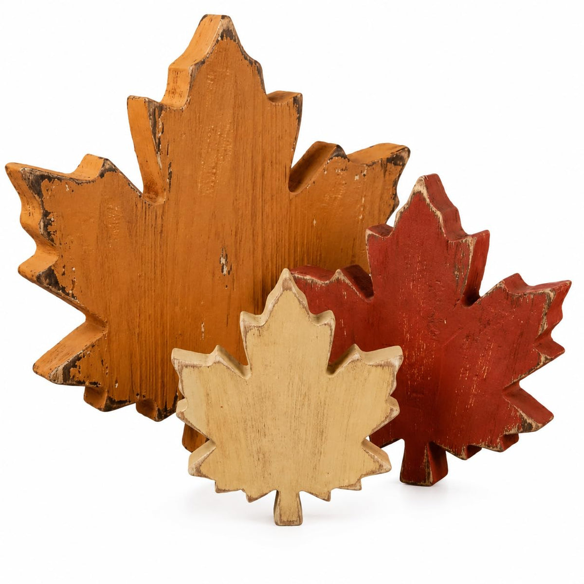 Wooden Leaves Fall Decor, Fall Decorations for Home