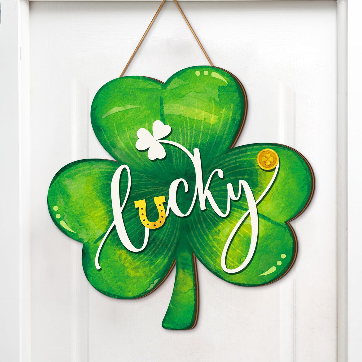 Boao Fall Door Decor Wooden Pumpkin Hanger Welcome Sign for Front Door