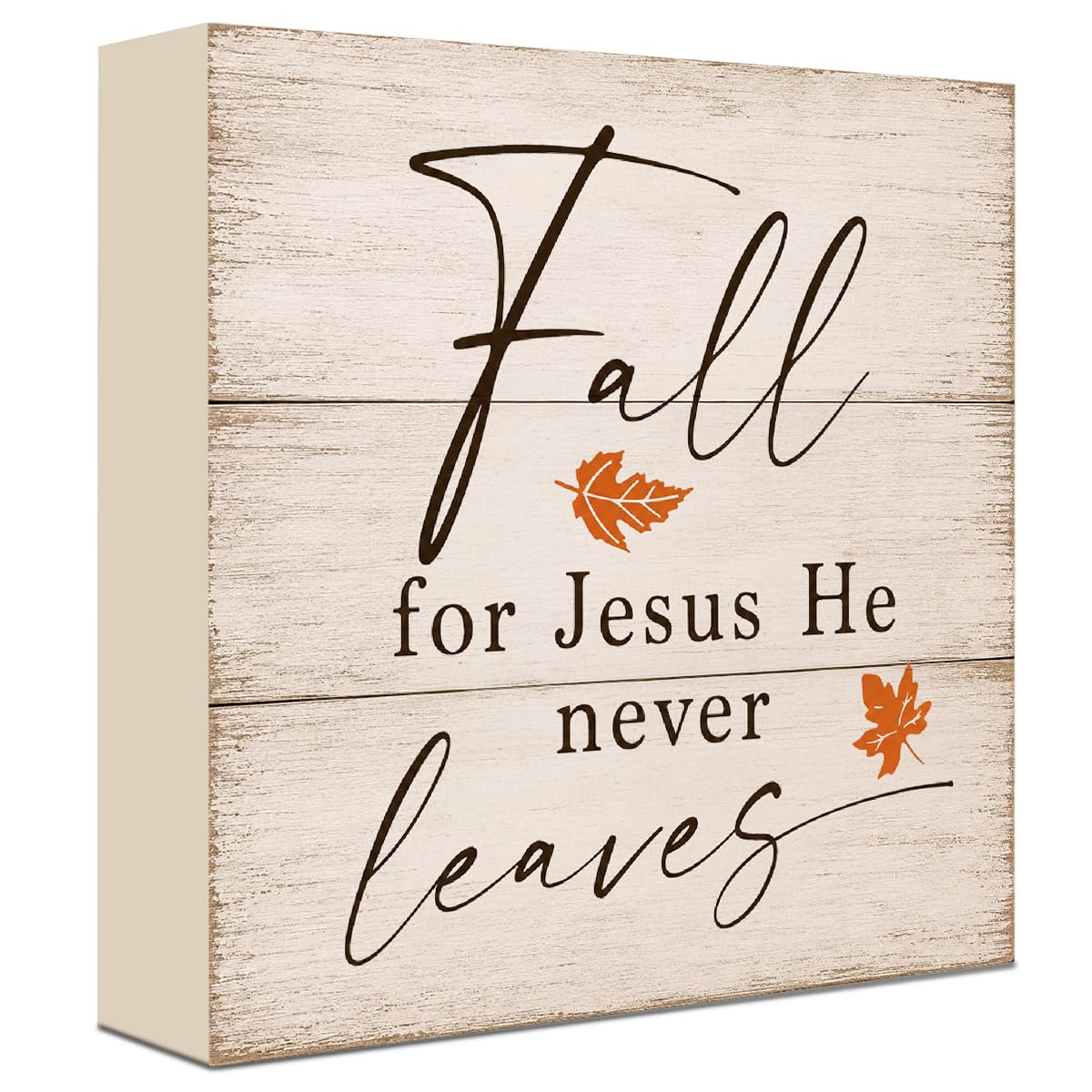Fall Decorations for Home Football Pumpkin Wood Sign Fall Wall Shelf Decor