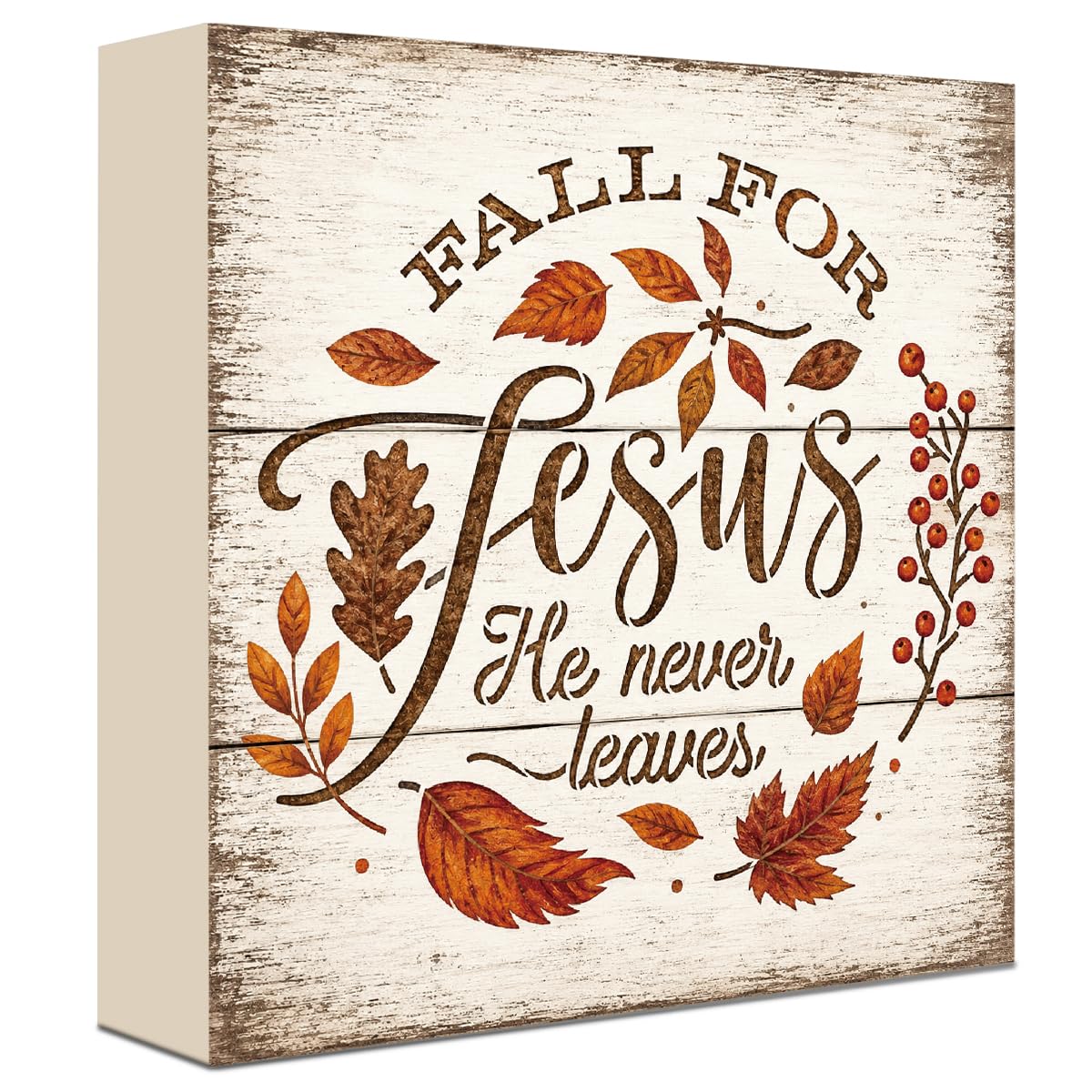 Fall Decorations for Home Football Pumpkin Wood Sign Fall Wall Shelf Decor