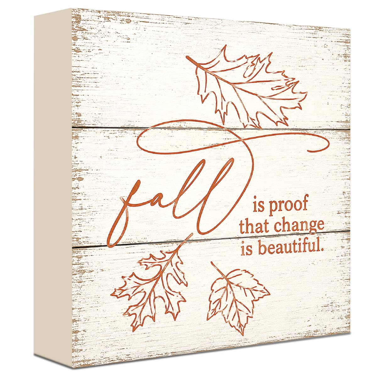 Fall Decorations for Home Football Pumpkin Wood Sign Fall Wall Shelf Decor
