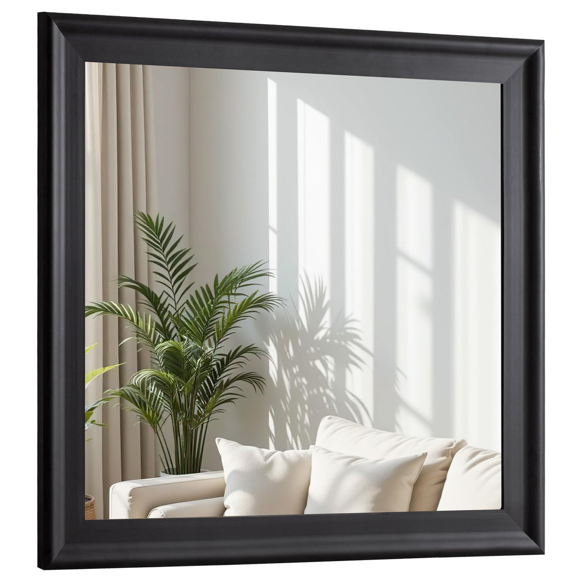 White Wall Mirror for Bathroom,Rectangle Large 30 x 40 inch Vanity Mirrors