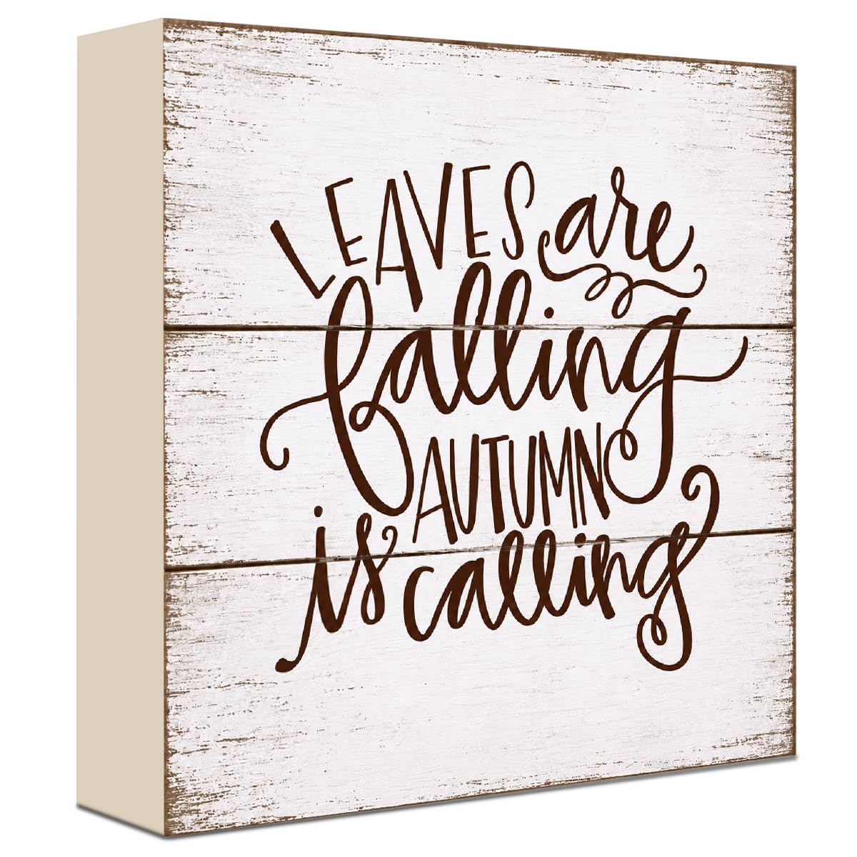 Fall Decorations for Home Football Pumpkin Wood Sign Fall Wall Shelf Decor