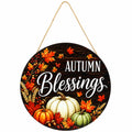 Fall Door Welcome Sign for Home Decor Hanger