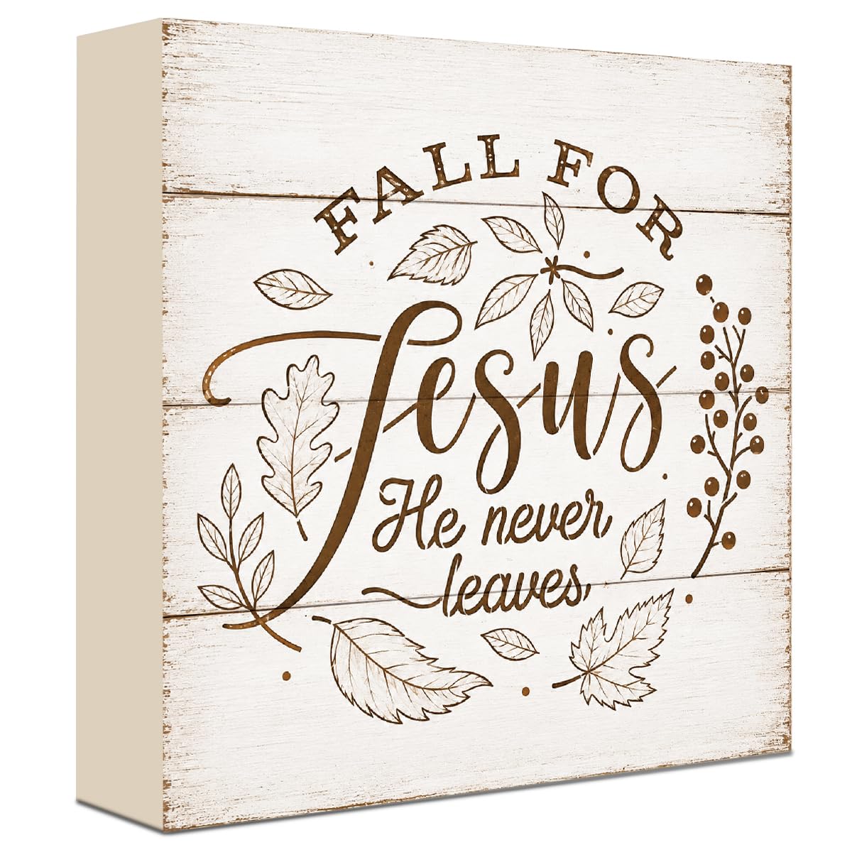 Fall Decorations for Home Football Pumpkin Wood Sign Fall Wall Shelf Decor
