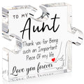 LukieJac Sister Gifts from Sister - Unique Sister Birthday Acrylic Puzzle-Shaped Plaque Desk Decorations Present for Big Sister Mothers Day Christmas Wedding from Sister Brother