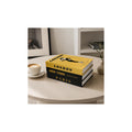 Decorative Books Set of 3, Faux Coffee Table Books for Home Decor