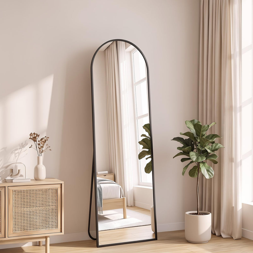 NEWBULIG Full Length Floor Mirror, Body Standing Wall Mirror