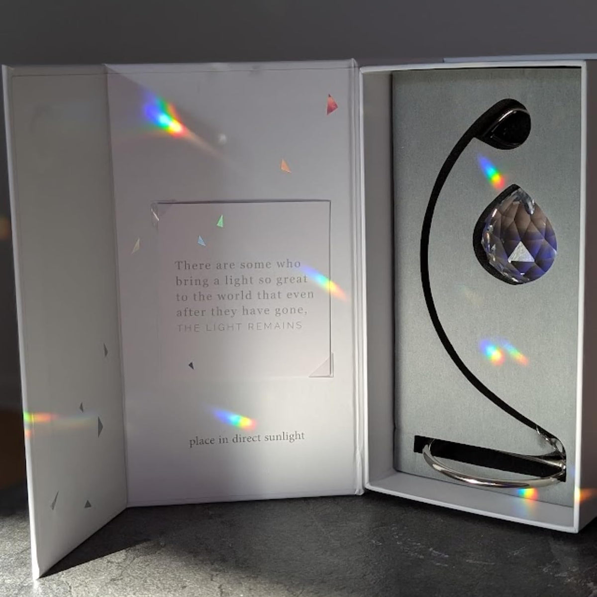 Memorialight Tabletop Sympathy Gift for Loss of Loved Ones, Memorial Gift
