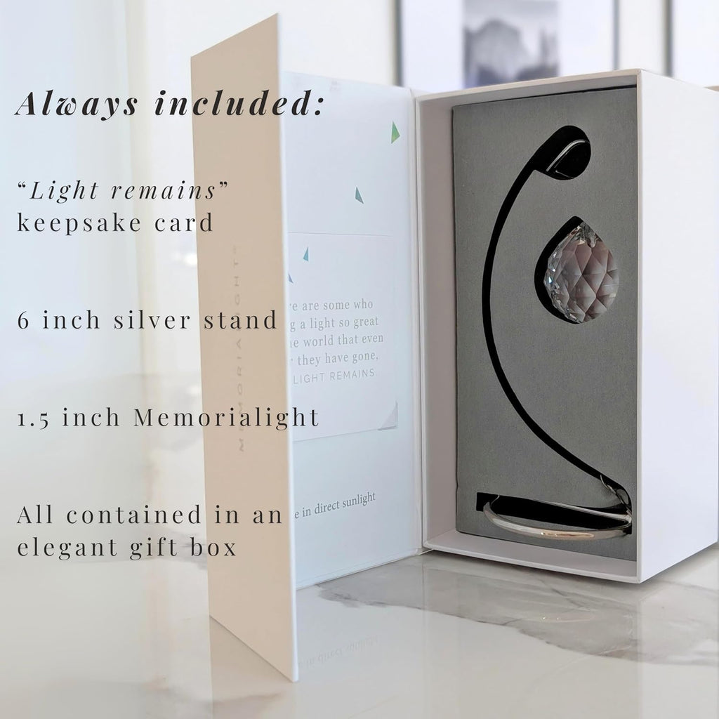 Memorialight Tabletop Sympathy Gift for Loss of Loved Ones, Memorial Gift