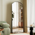 VooBang Wave Curved Top Arched Mirror Full Length, 71"x32" Large Mirror