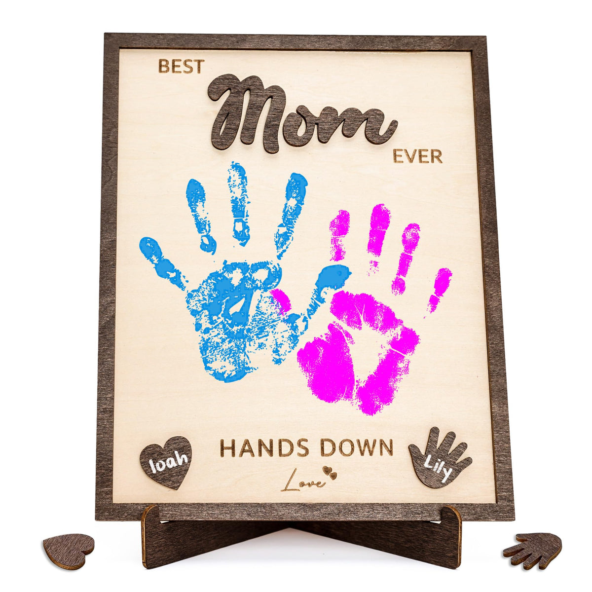 My First Halloween, Halloween Baby Footprint Wooden Sign, Trick or Treat Smell My Feet Keepsake, Newborn Fall Decoration, DIY Painting Craft for First Year Memory Display