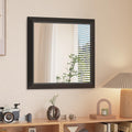 SMIROR 24x36 Matte Black Bathroom Vanity Mirror for Over Sink