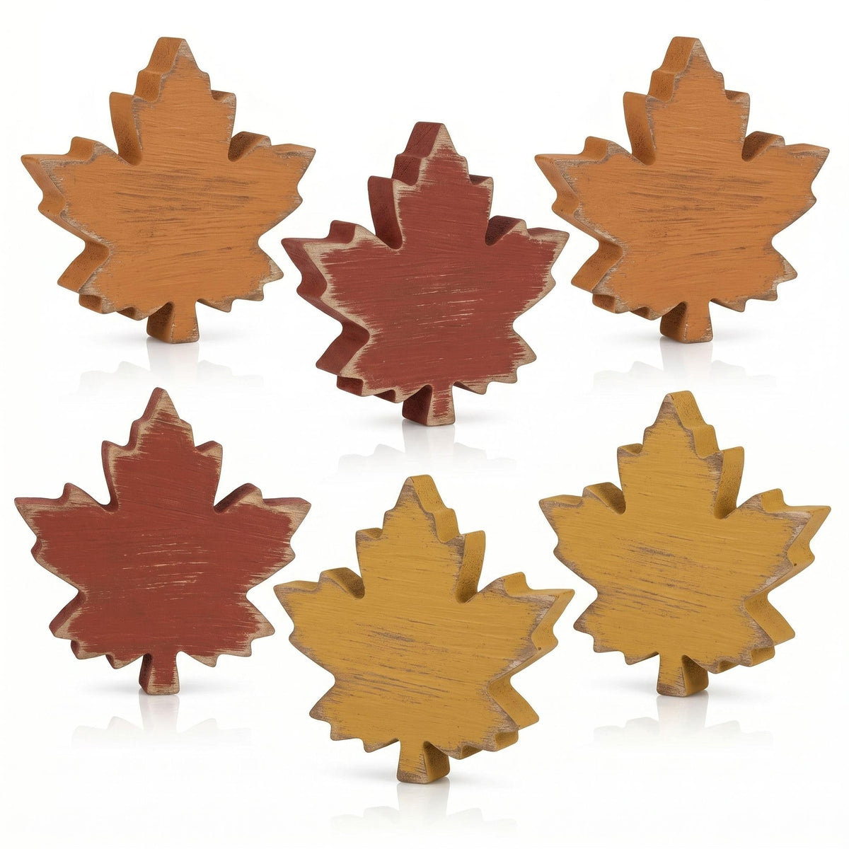Wooden Leaves Fall Decor, Fall Decorations for Home