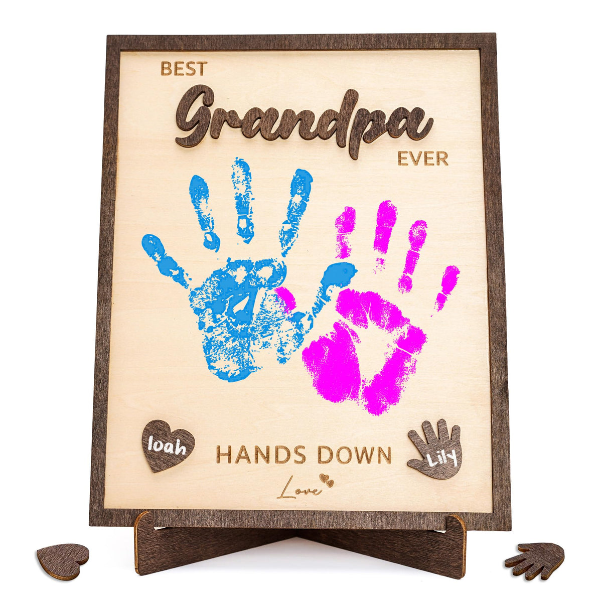 My First Halloween, Halloween Baby Footprint Wooden Sign, Trick or Treat Smell My Feet Keepsake, Newborn Fall Decoration, DIY Painting Craft for First Year Memory Display