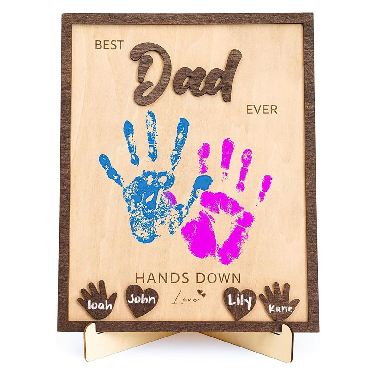 My First Halloween, Halloween Baby Footprint Wooden Sign, Trick or Treat Smell My Feet Keepsake, Newborn Fall Decoration, DIY Painting Craft for First Year Memory Display