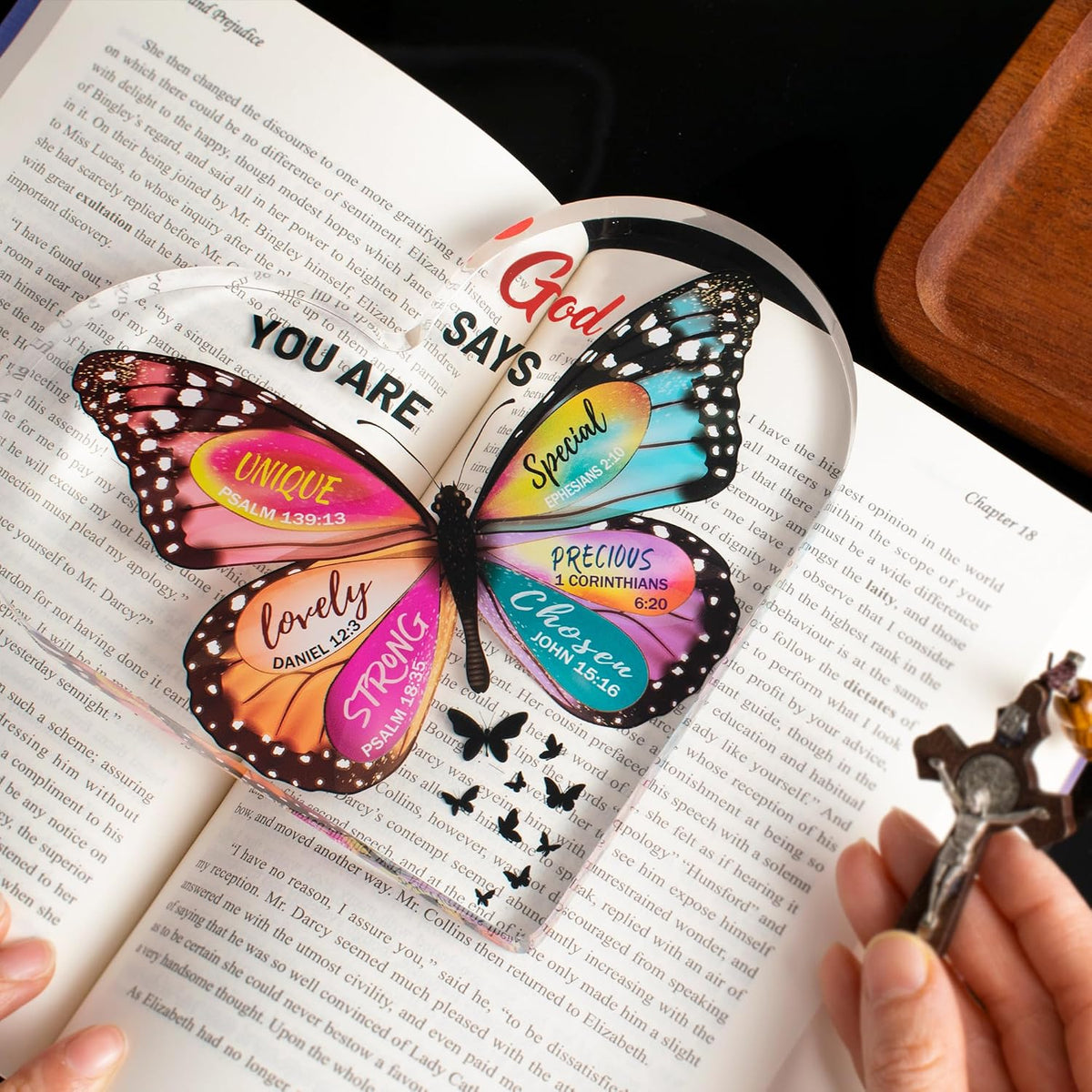 Christian Gifts for Women Birthday, Butterfly Inspirational Gift for Friend