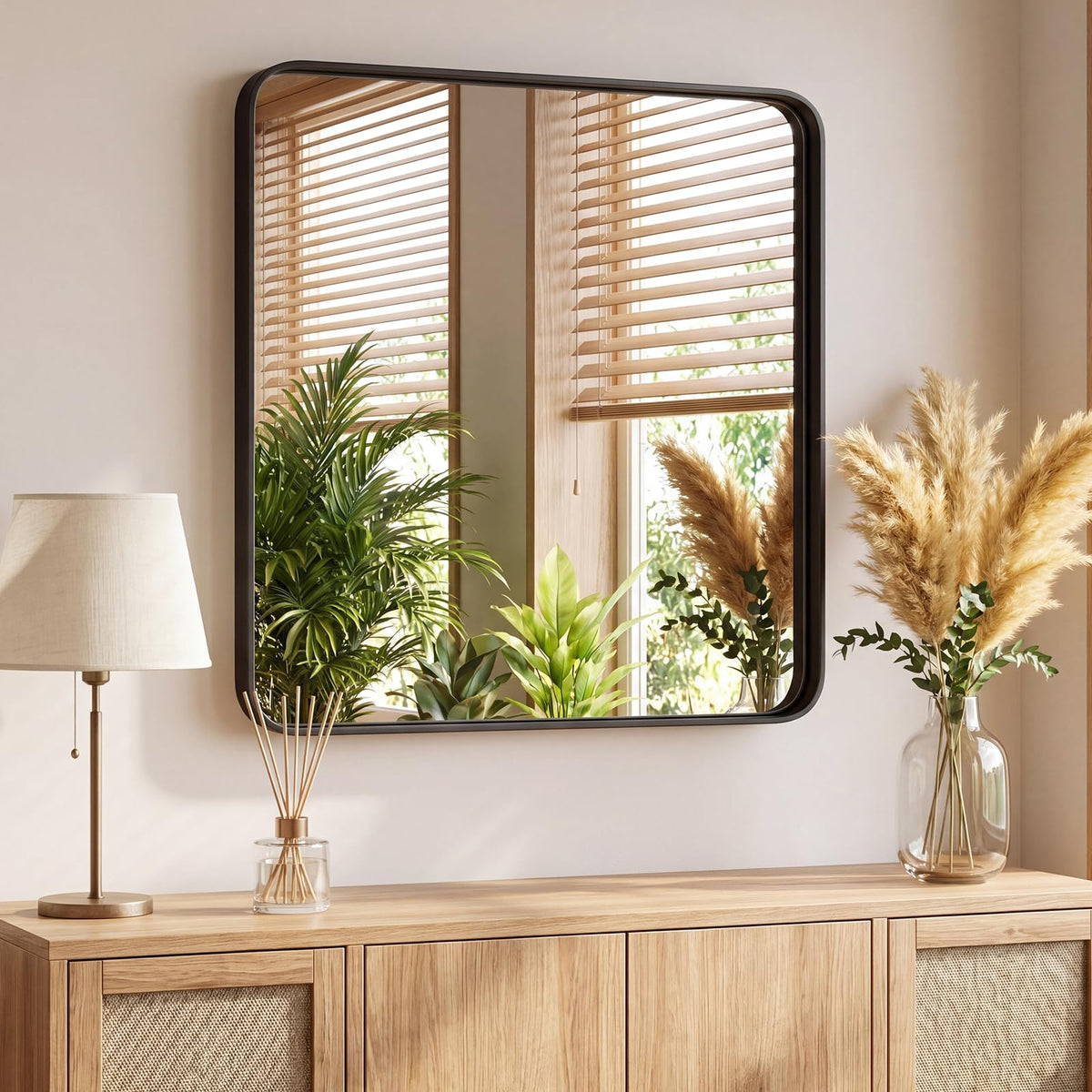 Sweetcrispy 26"x38" Arched Bathroom Mirror, Bathroom Mirrors for Over Sink