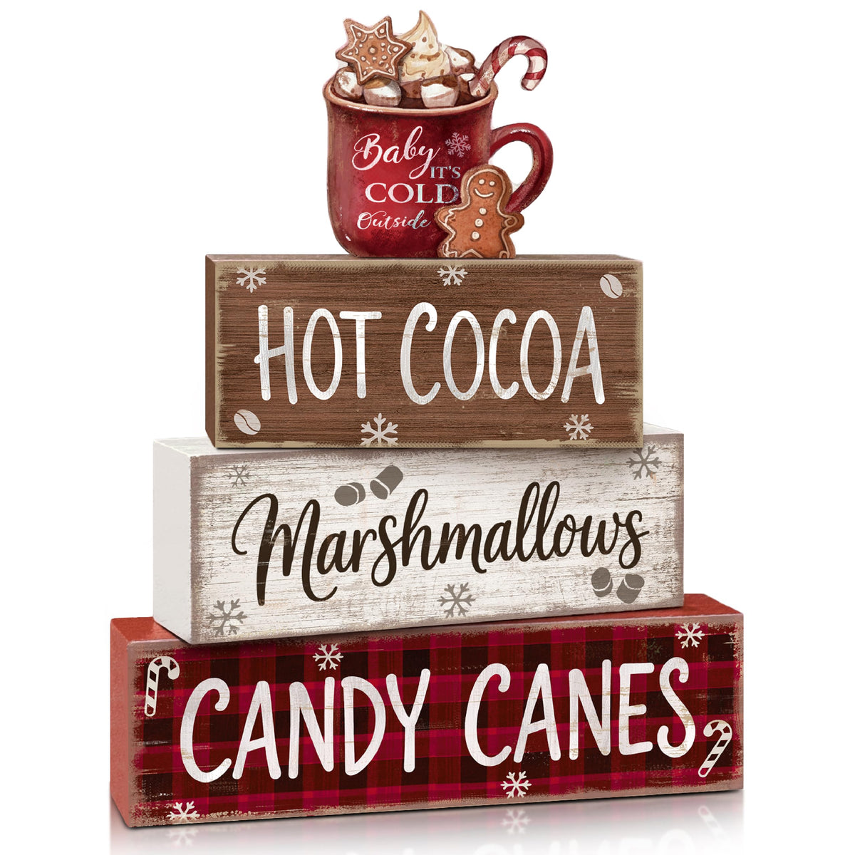 Hocus Pocus Decor, Vintage Halloween Decorations Indoor Table Sign for Home
